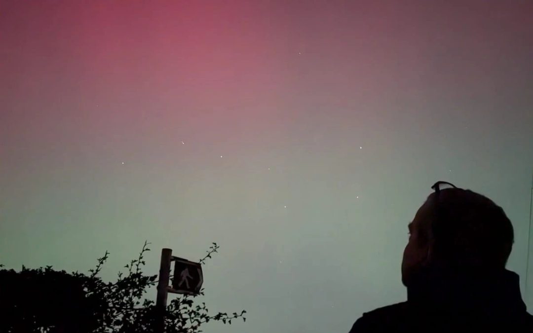 Look up and forward